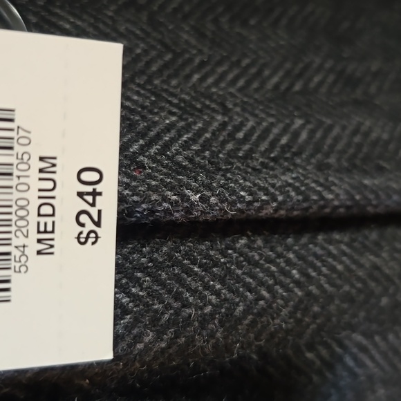 STAFFORD MENS CLASSIC BLACK & GRAY COAT SIZE MEDIUM - Picture 6 of 16